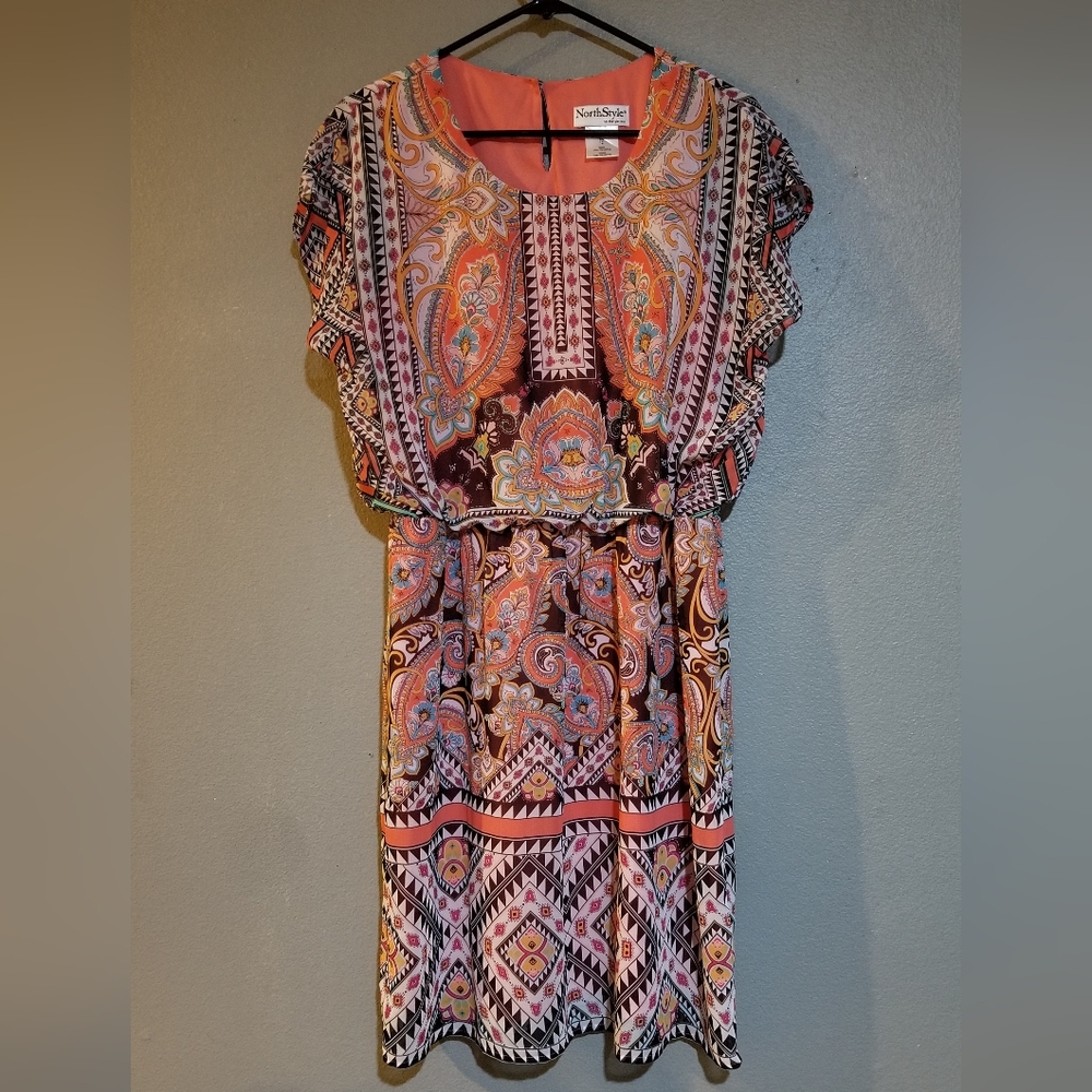 NorthStyle Multicolor Paisley Dress